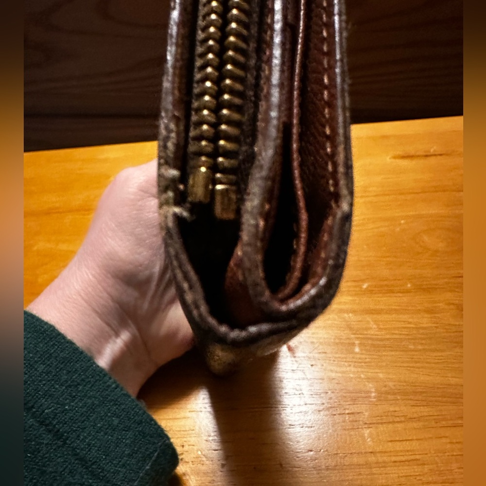 Louis Vuitton Vintage Brown Monogram Porte Papier… - image 6